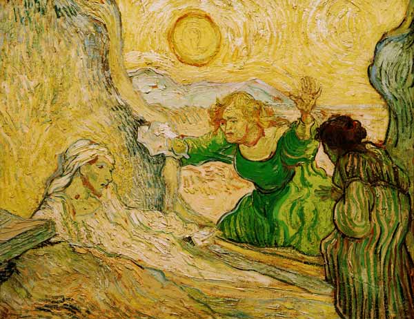 The Auferweckung of the Lazarus from Vincent van Gogh