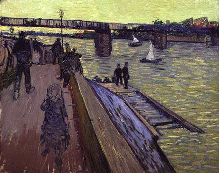Le Pont de Trinquetaille in Arles from Vincent van Gogh