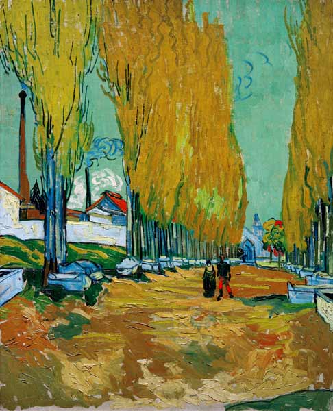 V.van Gogh, Les Alyscamps /Paint./1888 from Vincent van Gogh