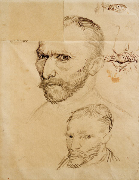 Vincent van Gogh / self-portraits. from Vincent van Gogh