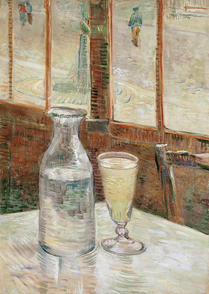 Still life with absinth from Vincent van Gogh