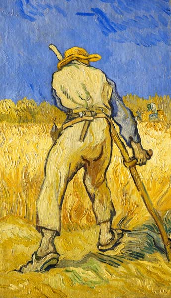 The reaper from Vincent van Gogh