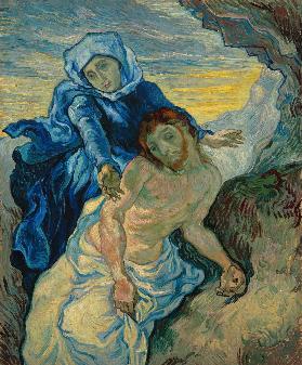 Van Gogh after E.Delacroix, Pietà