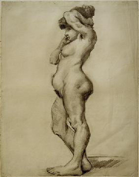 V.van Gogh, Standing Female Nude /Draw.