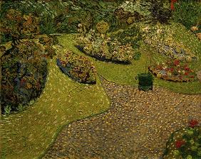 V.v.Gogh, Garden in Auvers / painting