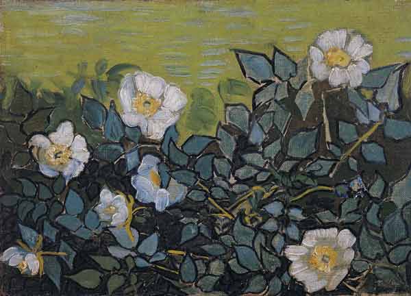 Wild roses from Vincent van Gogh