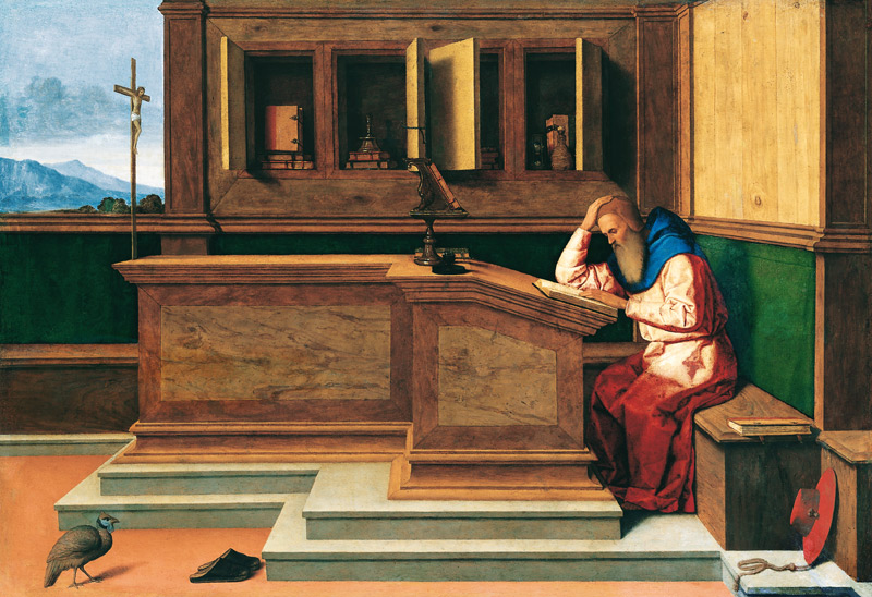 Saint Jerome in His Study from Vincenzo Catena