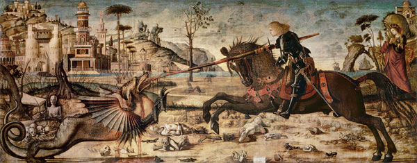 St. George Killing the Dragon from Vittore Carpaccio