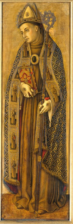 Saint Louis IX of France from Vittore Crivelli