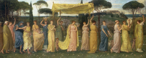 The Coming of May from Walter Crane