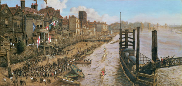 Old Chelsea, The Last Regatta from Walter Greaves