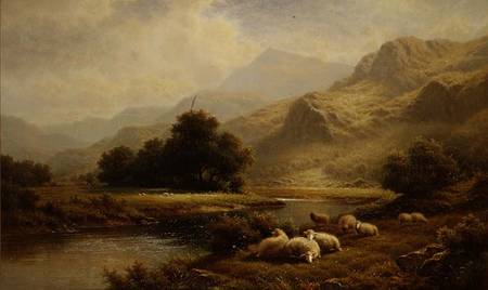 View on the Lledr, North Wales from Walter J. Watson