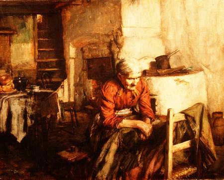Mending Clothes from Walter Langley