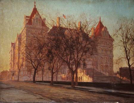 State Building, Albany, New York State from Walter Launt Palmer