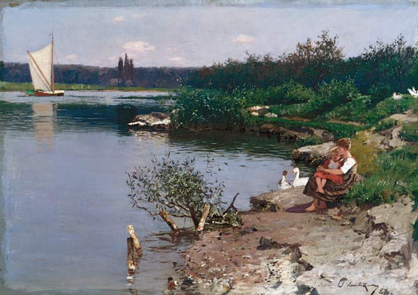 Riverbank from Walter Leistikow