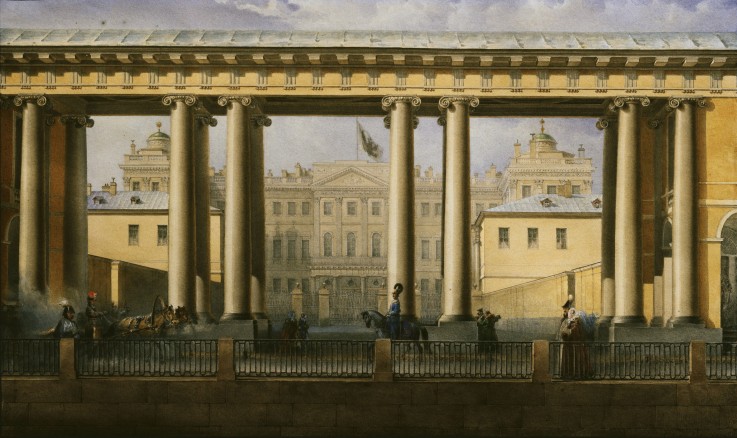 The Anichkov Palace in Saint Petersburg from Wassili Sadownikow