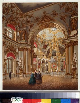 The Grand Church of the Winter Palace in St. Petersburg