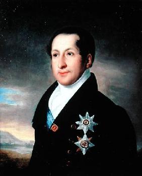Portrait of Prince Sergej Golitsyn (1774-1859)