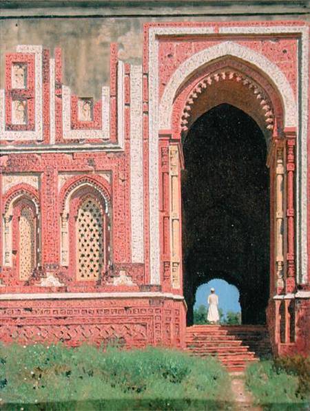Gate Near Kutub-Minar, Old Delhi from Wassili Werestschagin