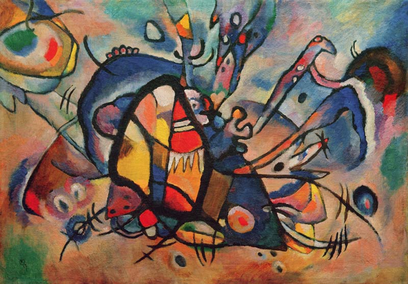 Abstract Cmposition from Wassily Kandinsky