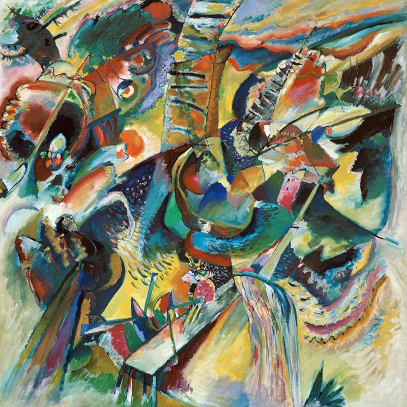 Improvisation Klamm from Wassily Kandinsky