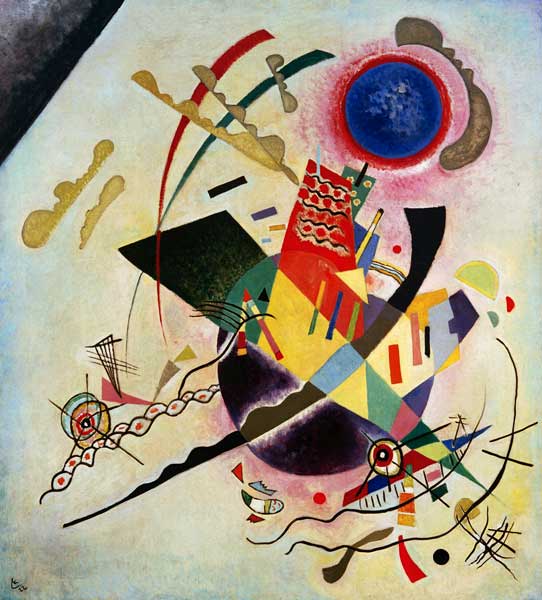 Blue Circle from Wassily Kandinsky