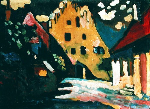 Castle Yard from Wassily Kandinsky