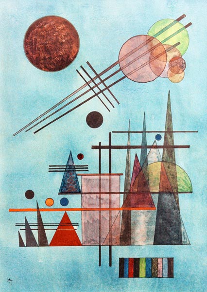Across and Up from Wassily Kandinsky