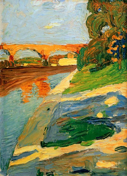 Munich - the Isar from Wassily Kandinsky