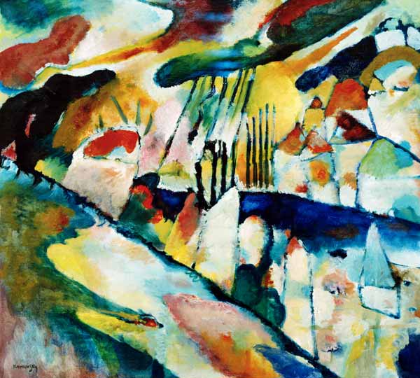 Landscape with Rain from Wassily Kandinsky