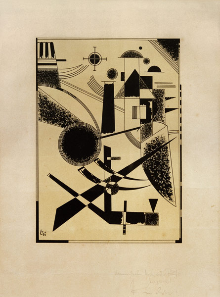 Lithograph no. III from Wassily Kandinsky