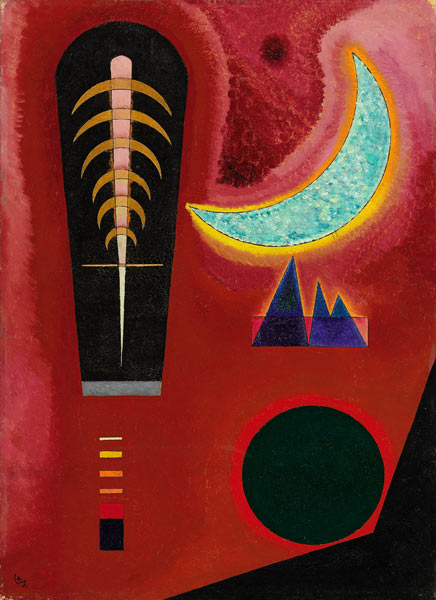 Loses im Rot from Wassily Kandinsky