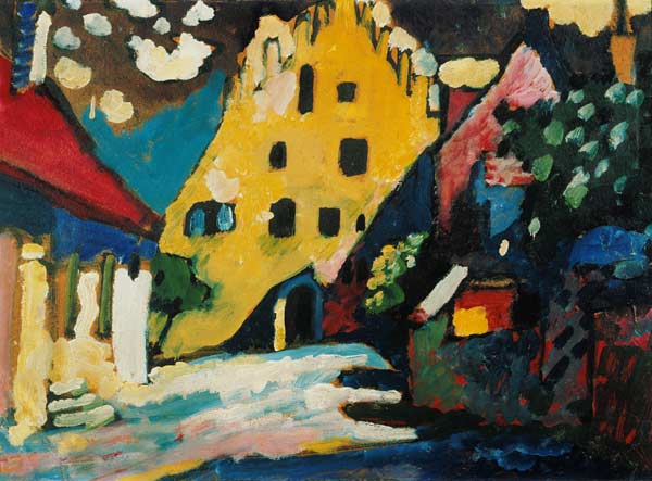 Murnau, courtyard I. from Wassily Kandinsky