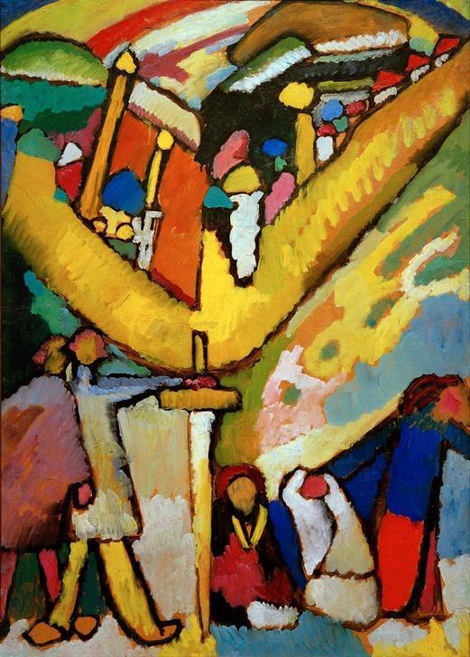 Study for Improvisation 8 from Wassily Kandinsky