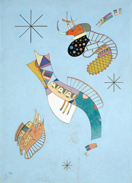 Three stars from Wassily Kandinsky