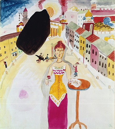 Woman in Moscow from Wassily Kandinsky
