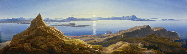 Küstenlandschaft am Golf von Neapel from Wilhelm Ahlborn