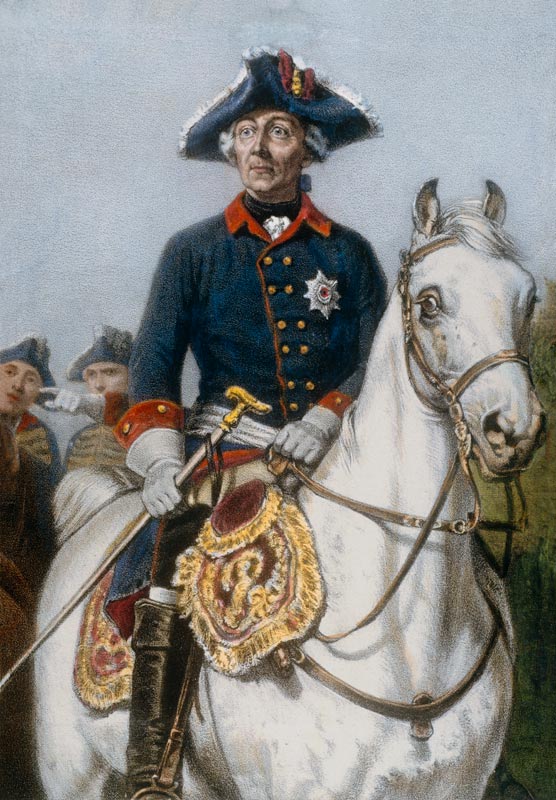 Friedrich II from Wilhelm Camphausen