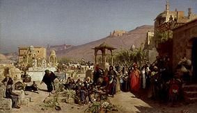 The dead man feast in Cairo. from Wilhelm Gentz