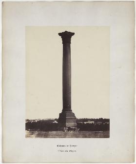 Pompeys Column in Alexandria of Egypt, No. 4