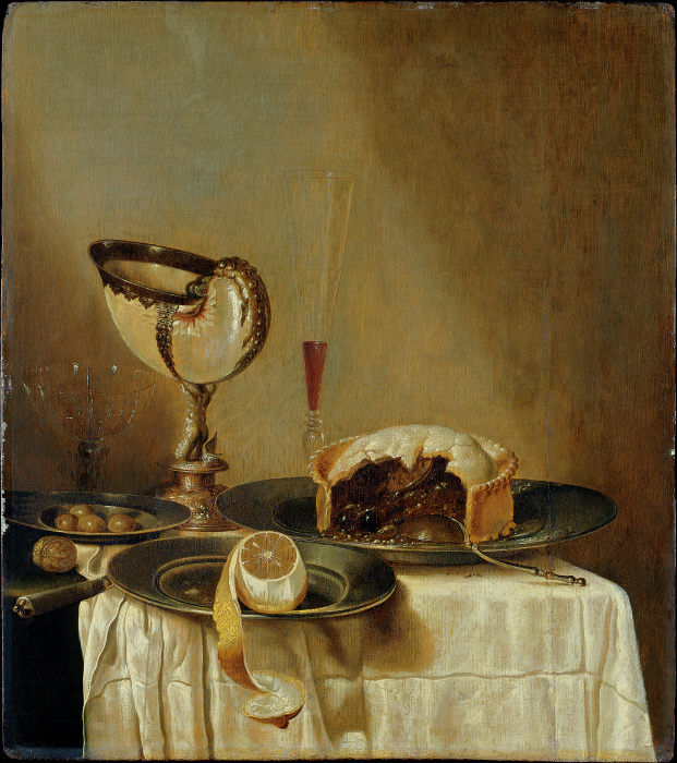 Still Life with Nautilus Cup from Willem Claesz Heda
