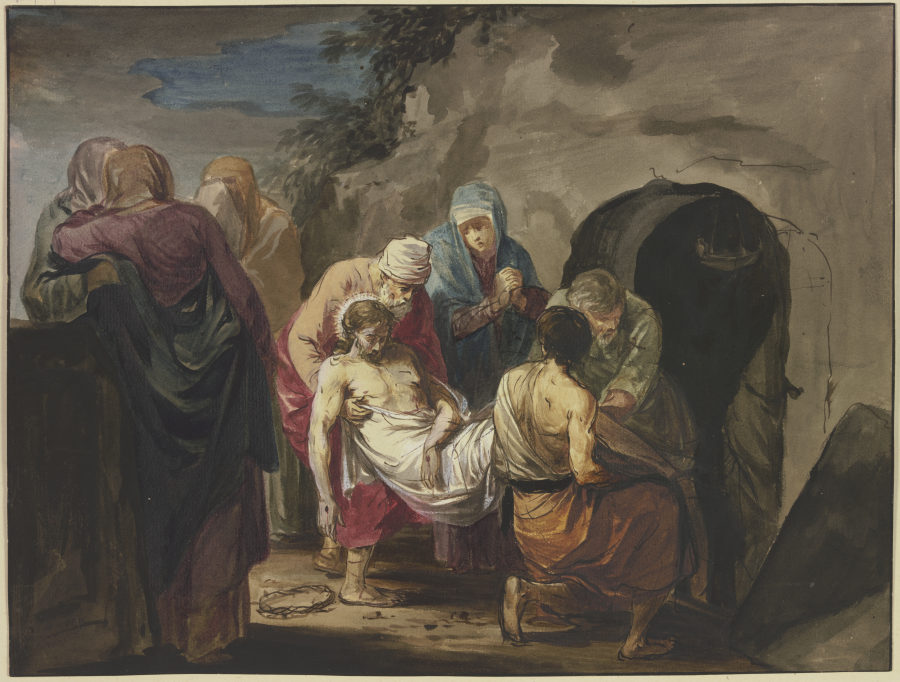 Entombment of Christ from Willem Joseph Laquy