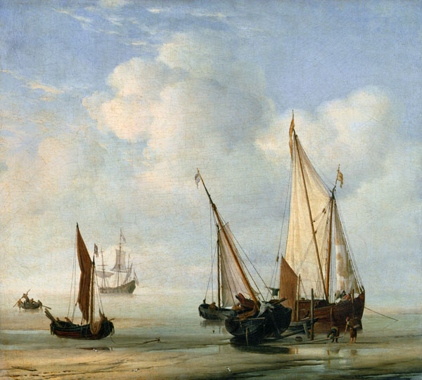 Calm Sea. c.1650 from Willem van de Velde the Younger