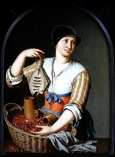 The Fish Wife from Willem van Mieris