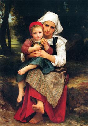 Breton brothers and sisters couple