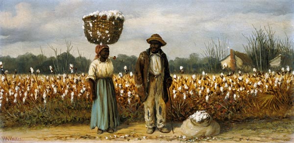 At the cotton harvest from William Aiken Walker