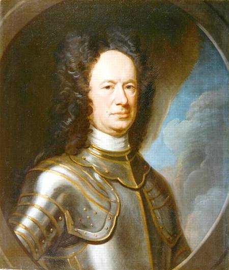 Portrait of Colonel Alexander Campbell of Finab (b.1669) from William Aikman