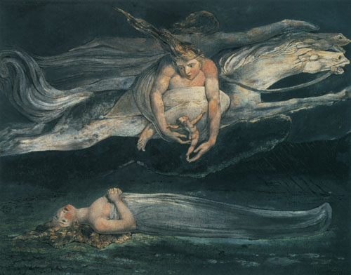 The compassion end of the string for Dante's divine comedy from William Blake