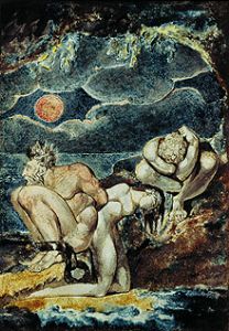 The vision of the children Albions. from William Blake