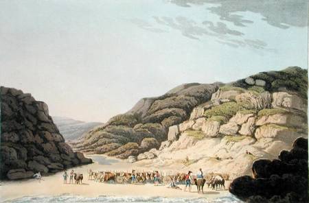 Creek of Maceira, from 'Sketches of the Country, Character, and Costume, in Portugal And Spain Made from William Bradford
